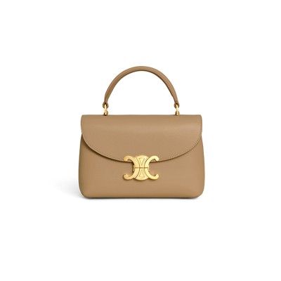CELINE TEEN NINO BAG IN SUPPLE GRAINED CALFSKIN 118113FXK.18AE (20.5*13*8cm)